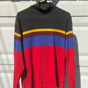 Vintage Polo Ralph Lauren Striped Rugby Polo Shirt